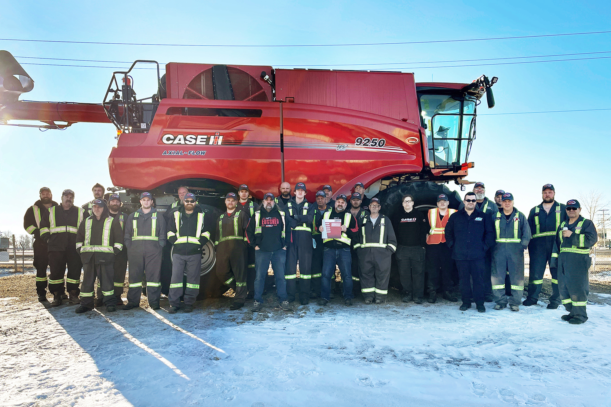 Case IH Pinnacle Service Award for Regina